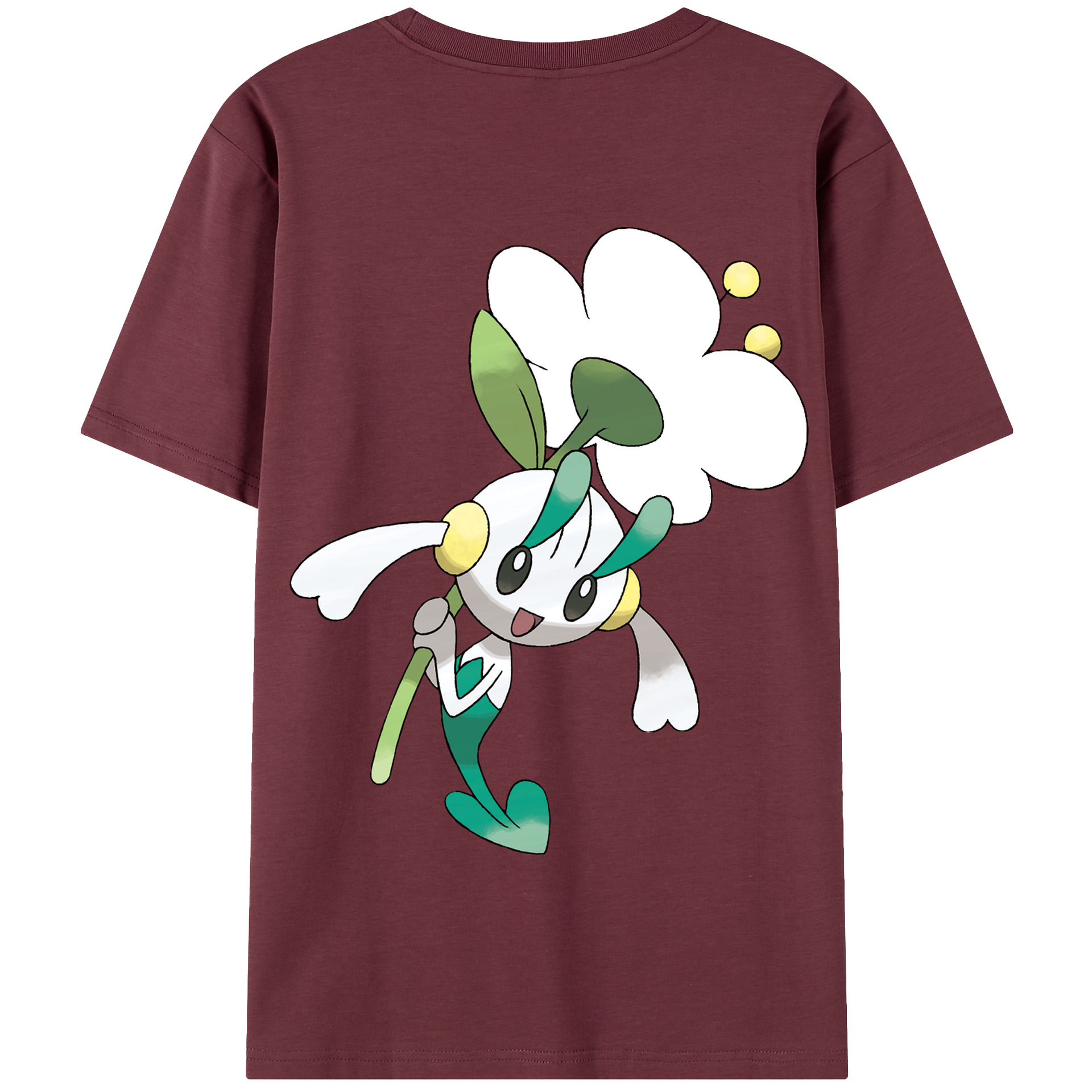 （画像用） ポケットモンスター Pokémon 綿100％半袖Tシャツ（背面プリント）